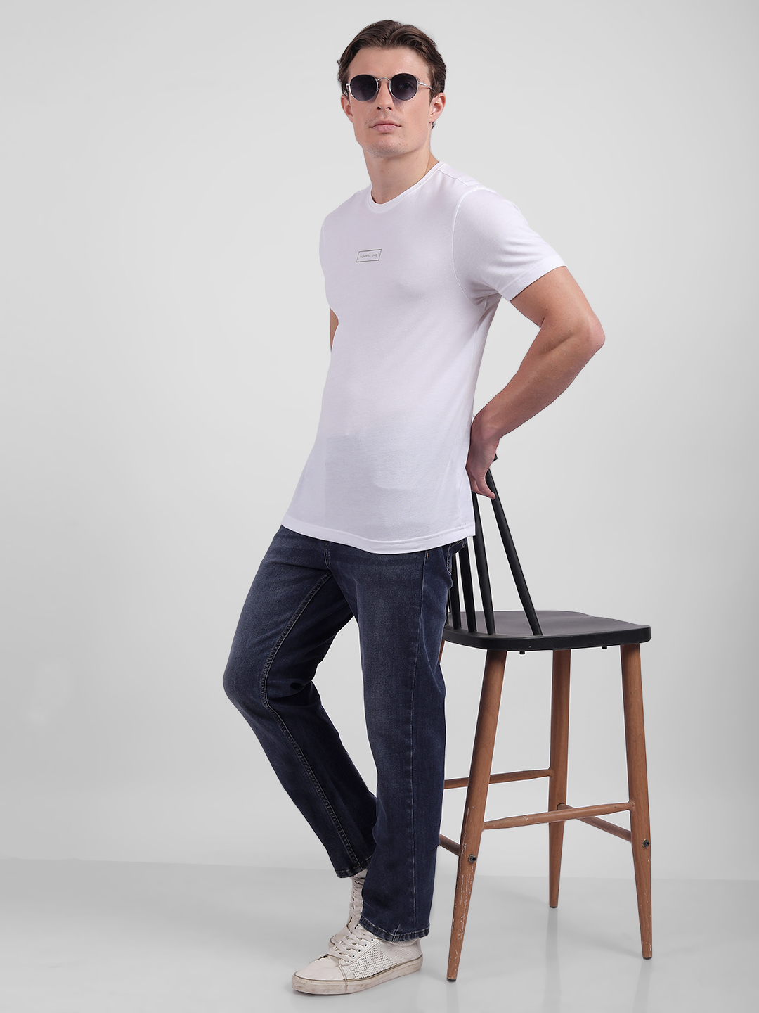 Numero Uno Men Faded Blue Jeans